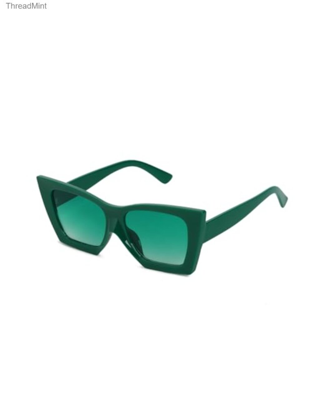 Oversized Cat Eye Sunglasses UV400 Retro Big Frame Women's Eyewear